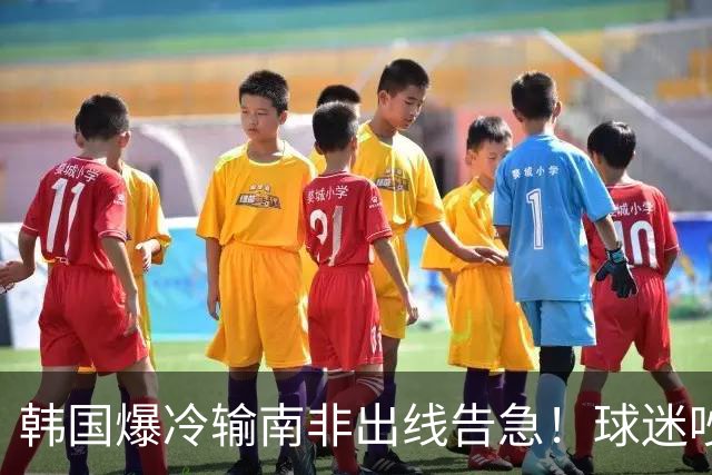 韩国爆冷输南非出线告急！球迷吵翻后竟把锅甩给中国男足，理由太离谱